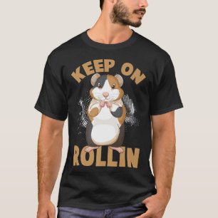 Camiseta Sigue adelante con el juego divertido de los cerdo