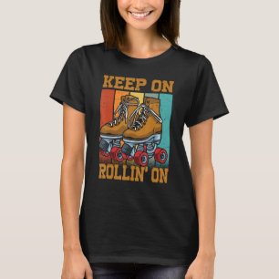 Camiseta Sigue Adelante - Gracioso Roller Derby - Patinaje