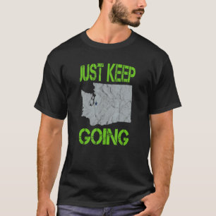 Camiseta Sigue Adelante Seattle Vintage Washington State F
