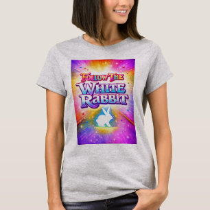 Camiseta Sigue al conejo blanco