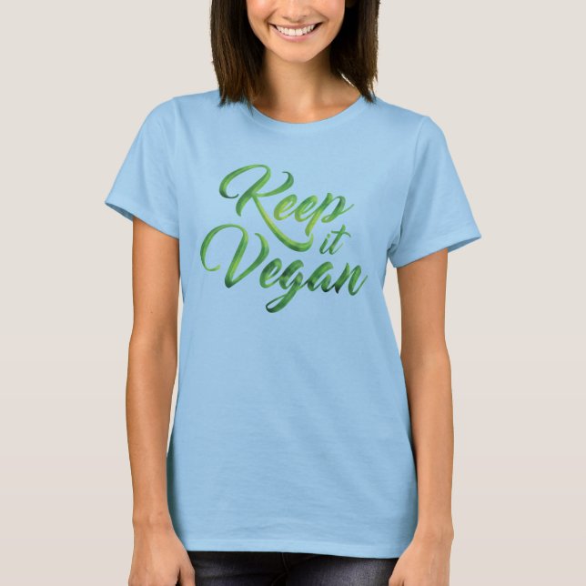 Camiseta Sigue así Vegan Happy cito (Anverso)