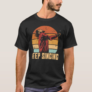 Camiseta Sigue Cantando Para Reggae Rasta