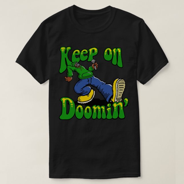 Camiseta Sigue con Doomin (Diseño del anverso)