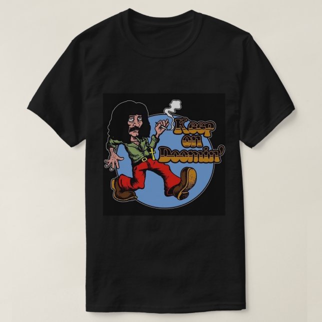 Camiseta Sigue con Doomin_ Tommy Iommi (Diseño del anverso)