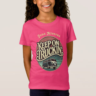 Camiseta Sigue con la camioneta Retro 60 personalizada