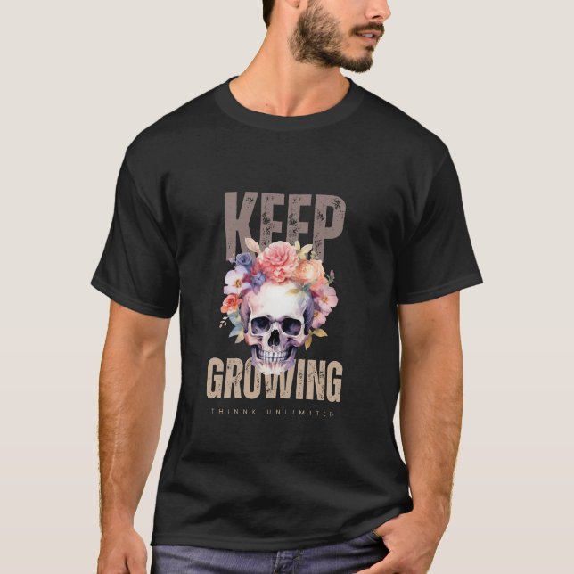 Camiseta sigue creciendo (Anverso)