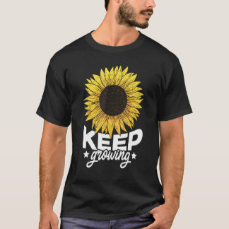 Camiseta Sigue Creciendo Flores Jardiner Jardín Botánico F