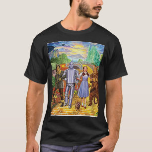 Camiseta Sigue El Mago De La Carretera De Ladrillo Amarillo