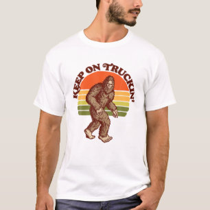 Camiseta Sigue En Camión 'Setentis Bigfoot Retro Sasquatch