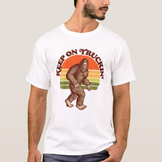 Camiseta Sigue En Camión 'Setentis Bigfoot Retro Sasquatch