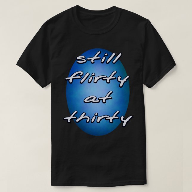 Camiseta Sigue en pie a los treinta (Diseño del anverso)