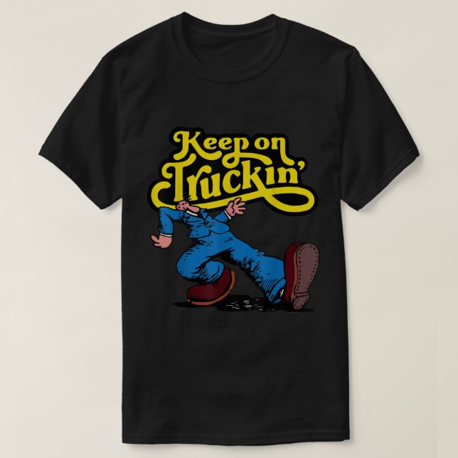 Camiseta Sigue en Truckin (Diseño del anverso)
