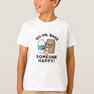 Camiseta Sigue Horneando a Alguien Feliz Pun de Hornear Div