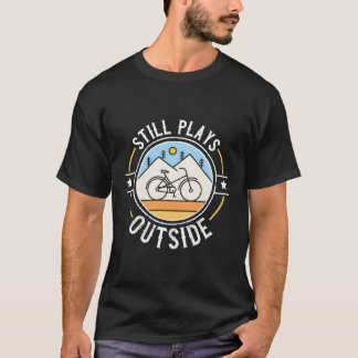 Camiseta Sigue Jugando Fuera Del Regalo De Ciclismo De Mont