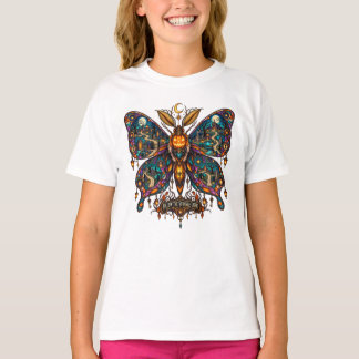 Camiseta Sigue la Luz Extraña Polilla Halloween