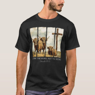 Camiseta Sigue La Palabra No Al Rebaño Cristiano Occidental