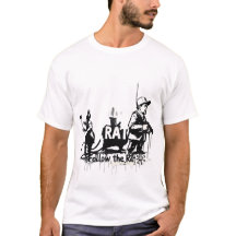 Camiseta "Sigue la rata - persigue tu propio camin