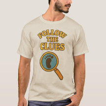 Camiseta "Sigue las Pistas"