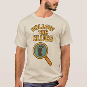 Camiseta "Sigue las Pistas"