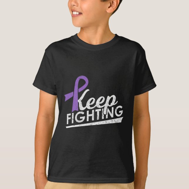 Camiseta Sigue luchando contra la epilepsia de Awarene, gue (Anverso)