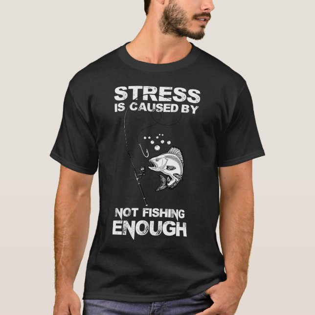 Camiseta Sigue pescando (Anverso)