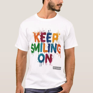 Camiseta Sigue sonriendo