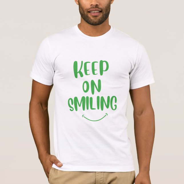 Camiseta Sigue Sonriendo (Anverso)