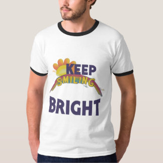Camiseta Sigue sonriendo brillante