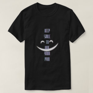 Camiseta Sigue Sonriendo Tee Gráfico
