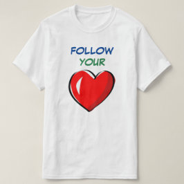 CAMISETA SIGUE TU CORAZÓN