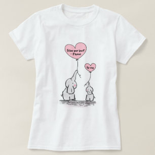 Camiseta Sigue tu presupuesto motivacional del corazón