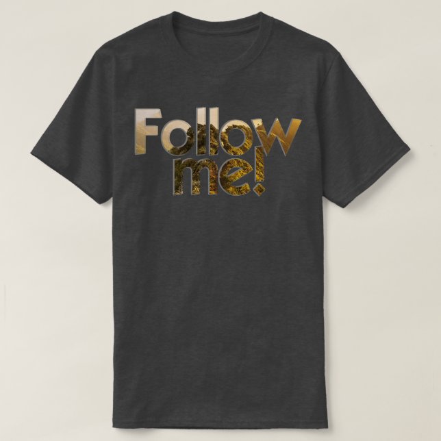 Camiseta Sígueme (Diseño del anverso)