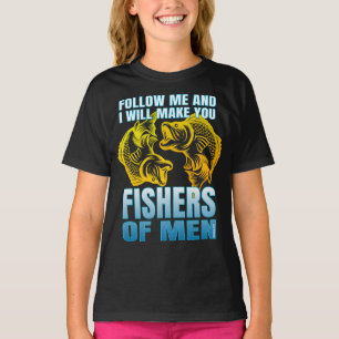 Camiseta sígueme y te haré pescadores de hombres