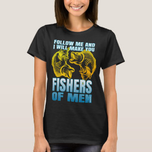 Camiseta sígueme y te haré pescadores de hombres