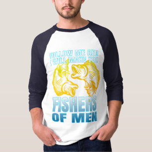 Camiseta sígueme y te haré pescadores de hombres