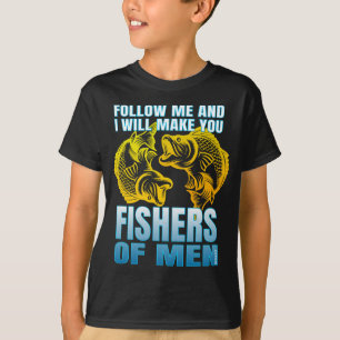 Camiseta sígueme y te haré pescadores de hombres