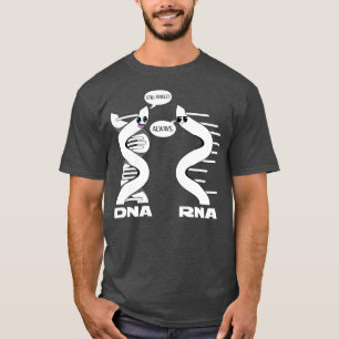 Camiseta Siguen siendo ADN único siempre ARN Ciencia Biolog
