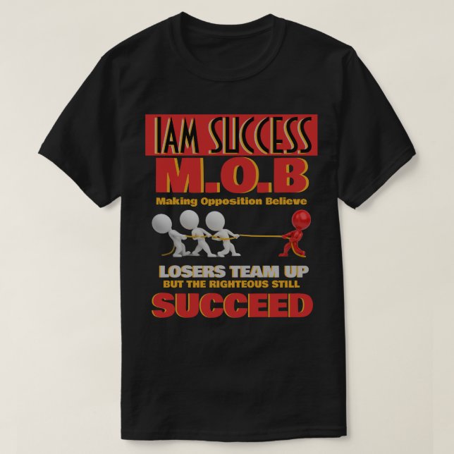 CAMISETA SIGUEN TENDIENDO ÉXITO (Diseño del anverso)
