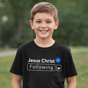 Camiseta Siguiendo a Jesucristo Inspirador de Fe