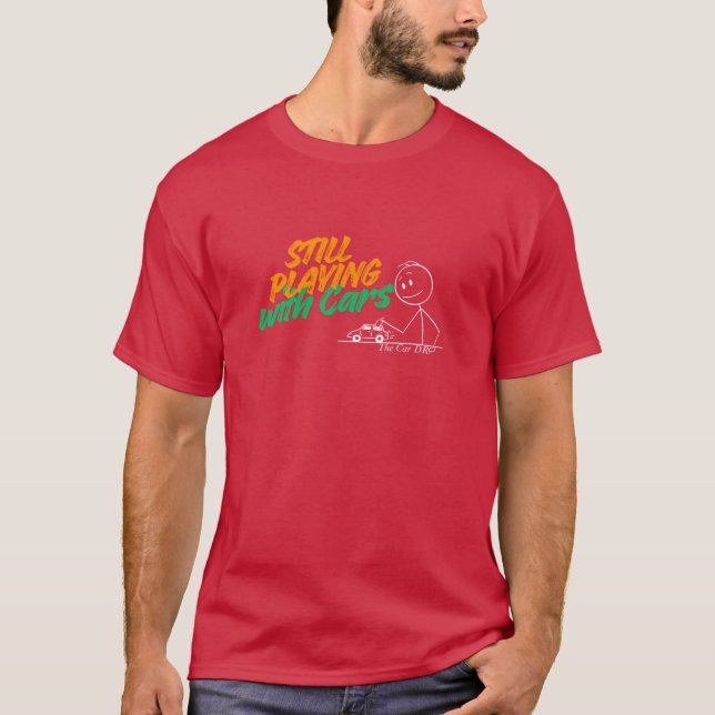 Camiseta Siguiendo jugando con coches (Anverso)