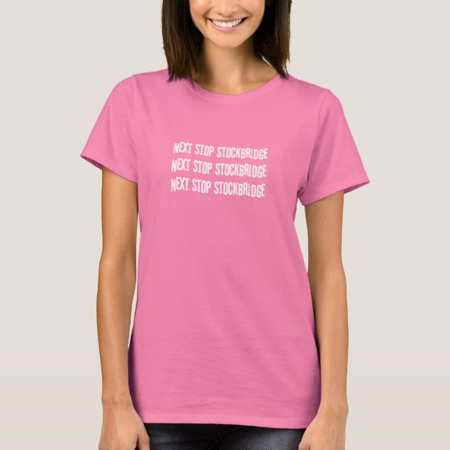 Camiseta Siguiente parada Stockbridge T-Shirt (Anverso)