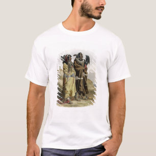Camiseta Sih-Chida y Mahchsi-Karehde, indios de Mandan, pla