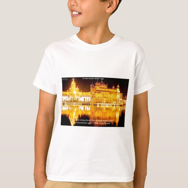 Camiseta Sikh El Templo Dorado En Regalos Y Tees De La Indi (Anverso)