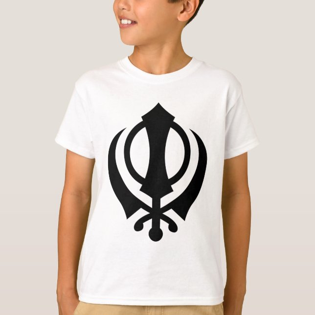 Camiseta Sikh Khanda (Anverso)