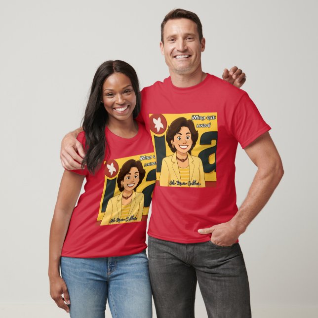 Camiseta Sila María Calderón: Mira que linda (Unisexo)