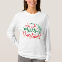 Silbamos Feliz Navidad Larga Manga