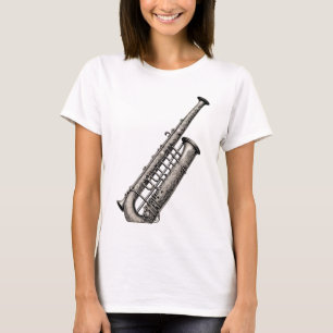 Camiseta Silbato caprichoso o patrones caprichosos de flaut