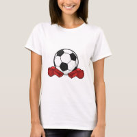 Silbato de árbitro y pelota de fútbol