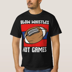 Camiseta Silbatos de soplo no juegos