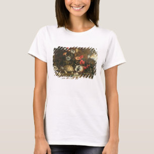 Camiseta Silbatos, flores, reptiles y mariposas al lado